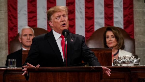 Trump brinda su Discurso del Estado de la Unión ante el Congreso - Sputnik Mundo