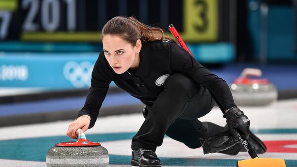 Anastasia Brizgálova, jugadora de curling rusa - Sputnik Mundo