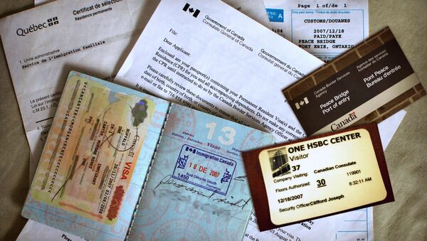 Los documentos y visa de Canadá - Sputnik Mundo