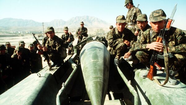 Ограниченный контингент советских войск в Демократической Республике Афганистан. 3 сентября 1989 года - Sputnik Mundo