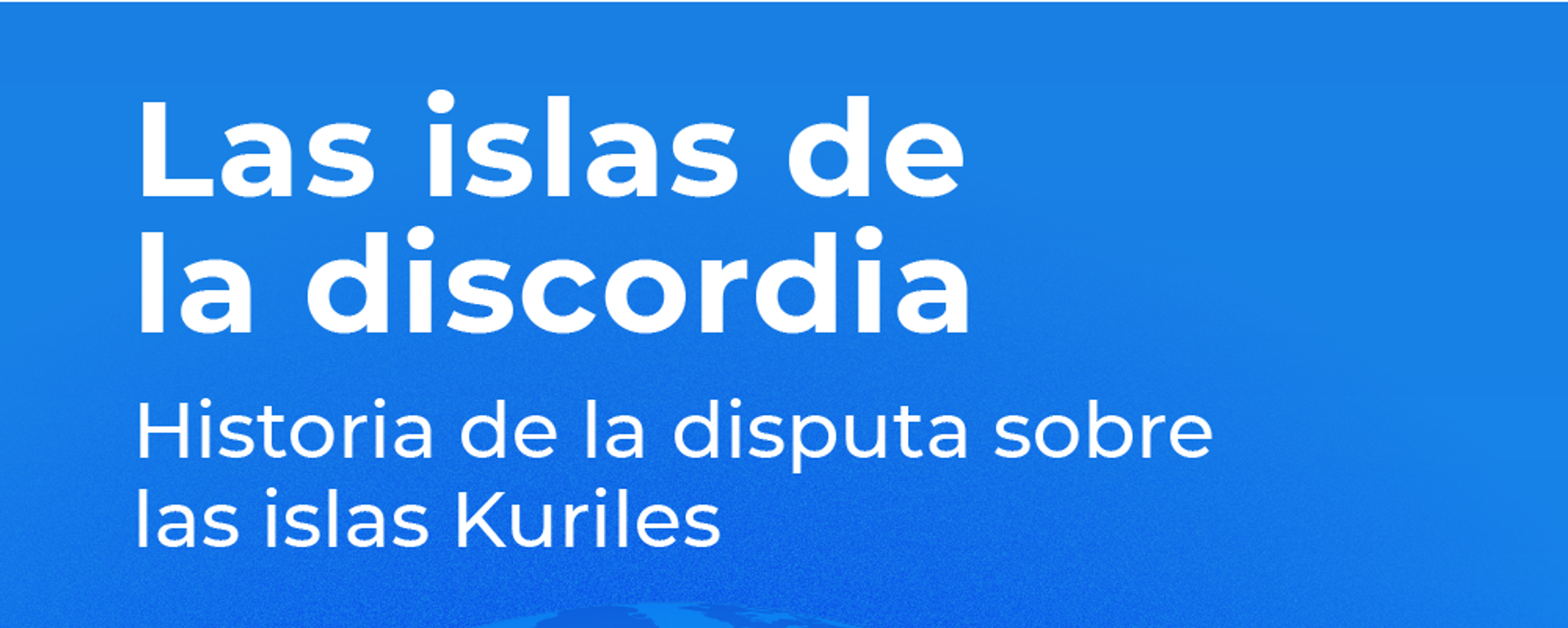 Las islas de la discordia - Sputnik Mundo, 1920, 15.02.2019