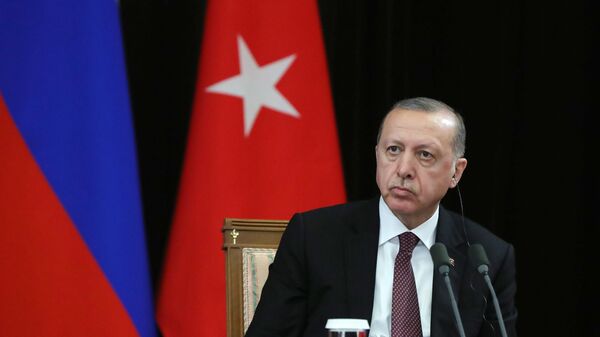 Recep Tayyip Erdogan, presidente de Turquía - Sputnik Mundo