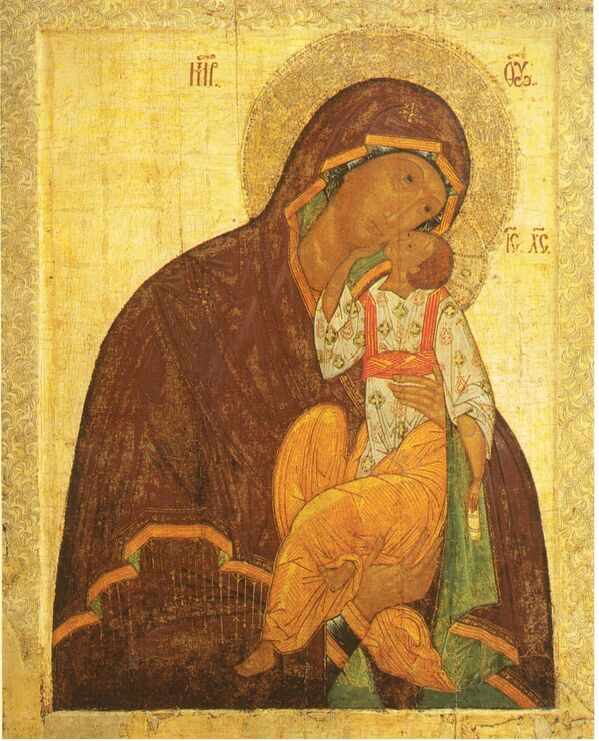 La Virgen Eleúsa, la primera mitad del siglo XV. - Sputnik Mundo