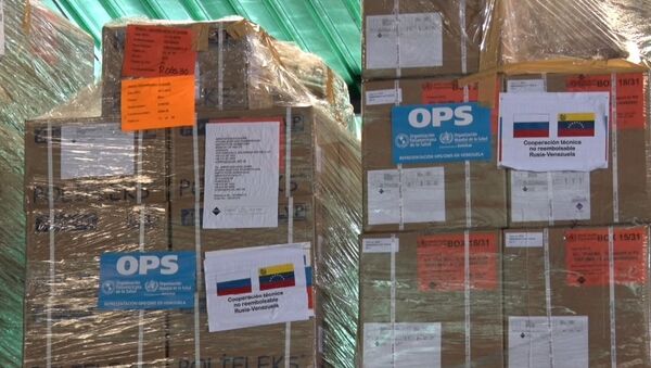 Así llega a Venezuela la ayuda humanitaria desde Rusia - Sputnik Mundo