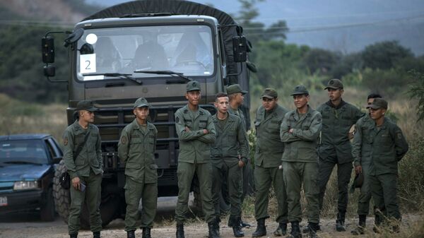 Militares venezolanos - Sputnik Mundo
