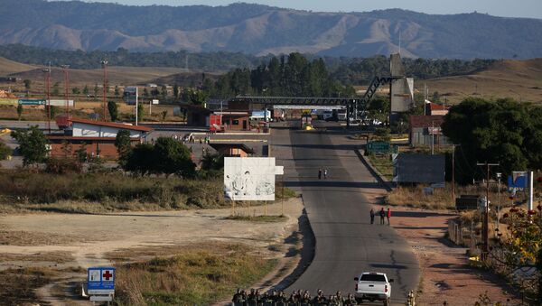 La frontera entre Brasil y Venezuela - Sputnik Mundo