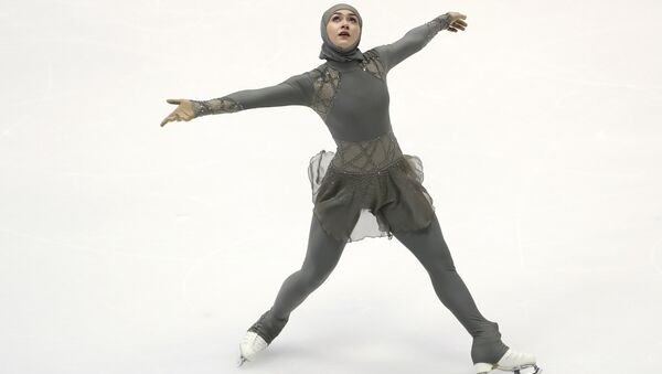 Zahra Lari, patinadora de Emiratos Árabes Unidos - Sputnik Mundo