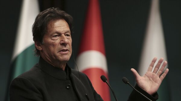 Imran Khan, ex primer ministro pakistaní - Sputnik Mundo