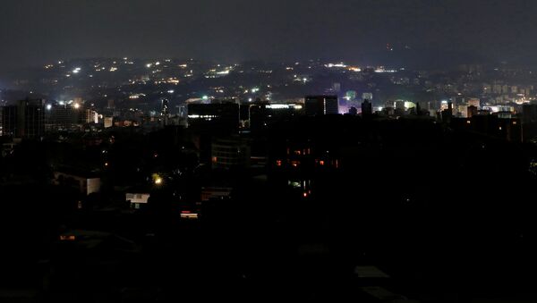 Apagón en Caracas - Sputnik Mundo