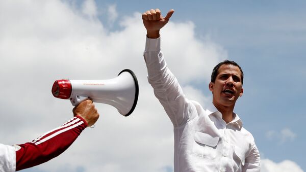 Juan Guaidó, líder opositor venezolano - Sputnik Mundo