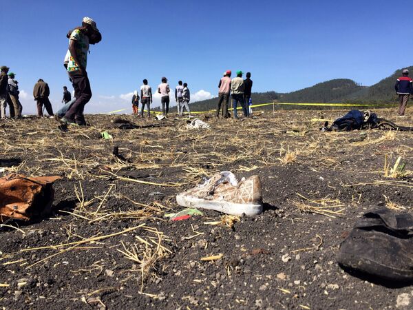 La terrible tragedia aérea en Etiopía que dejó 157 víctimas fatales - Sputnik Mundo