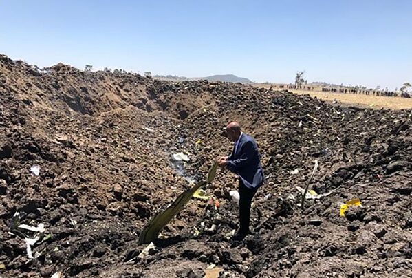 La terrible tragedia aérea en Etiopía que dejó 157 víctimas fatales - Sputnik Mundo