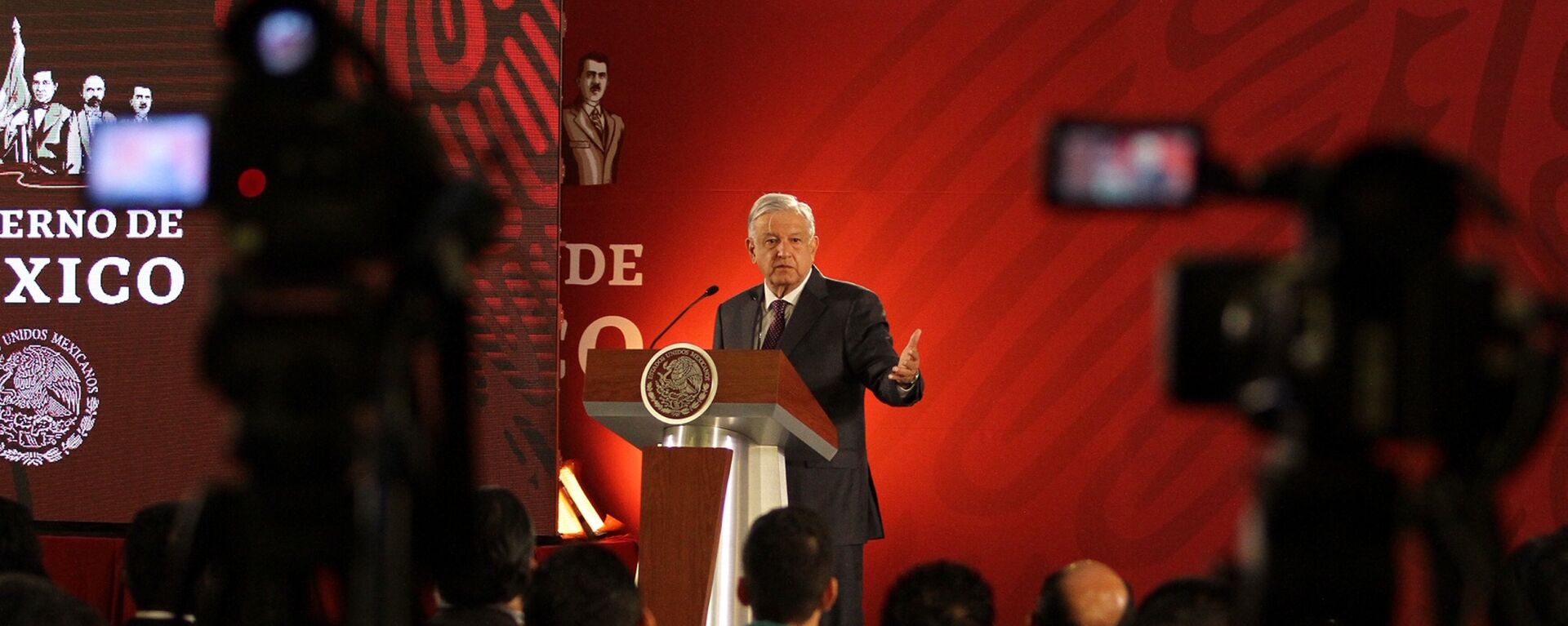 Andrés Manuel López Obrador, presidente de México - Sputnik Mundo, 1920, 12.08.2020
