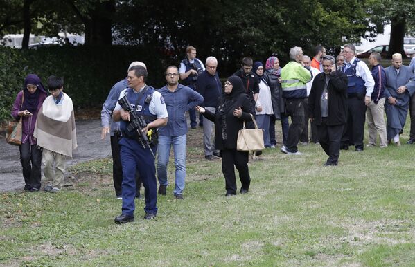 Ataque a una mezquita en Nueva Zelanda - Sputnik Mundo