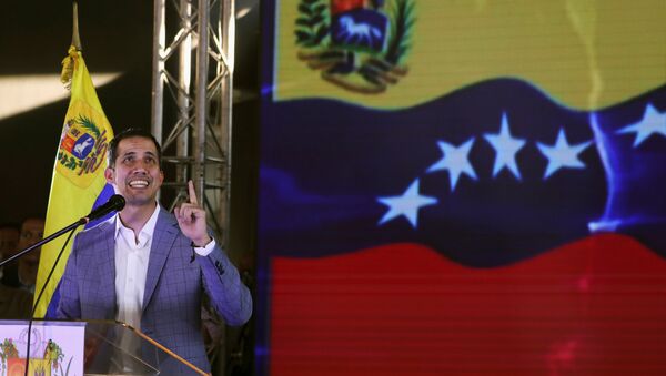 Juan Guaidó, líder opositor vnezolano - Sputnik Mundo