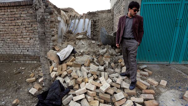 Lugar de una de las explosiones en Kabul - Sputnik Mundo