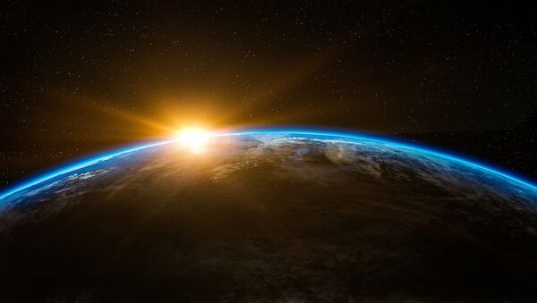 El amanecer desde el espacio - Sputnik Mundo