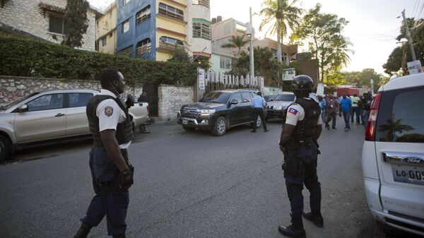 Policía de Haití (Archivo) - Sputnik Mundo