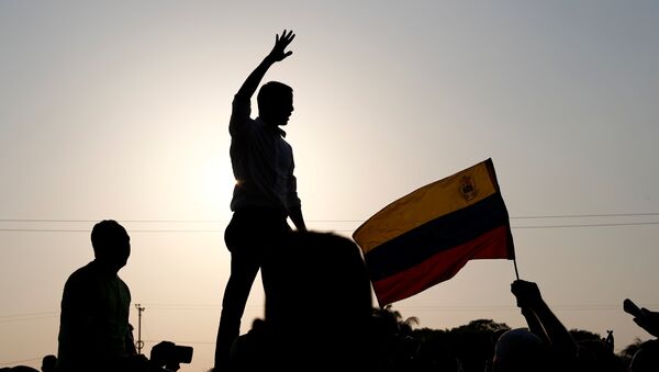 Juan Guaidó, presidente autoproclamado de Venezuela - Sputnik Mundo
