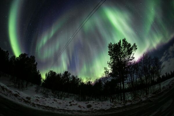 El espectáculo de luz de la naturaleza: descubre las auroras boreales de Múrmansk - Sputnik Mundo