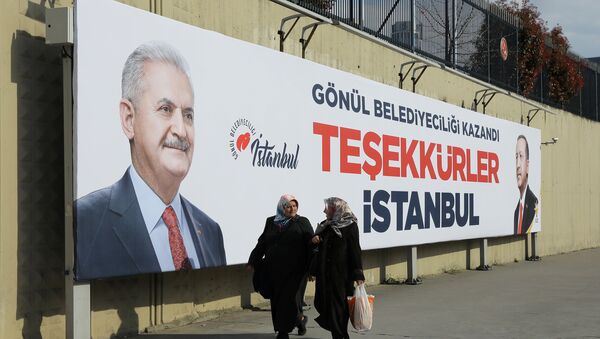 Las elecciones municipales en Turquía - Sputnik Mundo