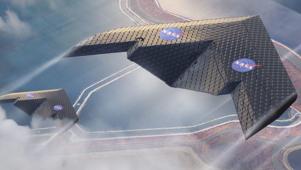 Un concepto de avión de la NASA y del MIT - Sputnik Mundo