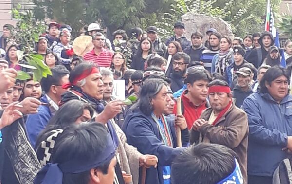 Manifestación de la comunidad mapuche en Temuco, Chile - Sputnik Mundo