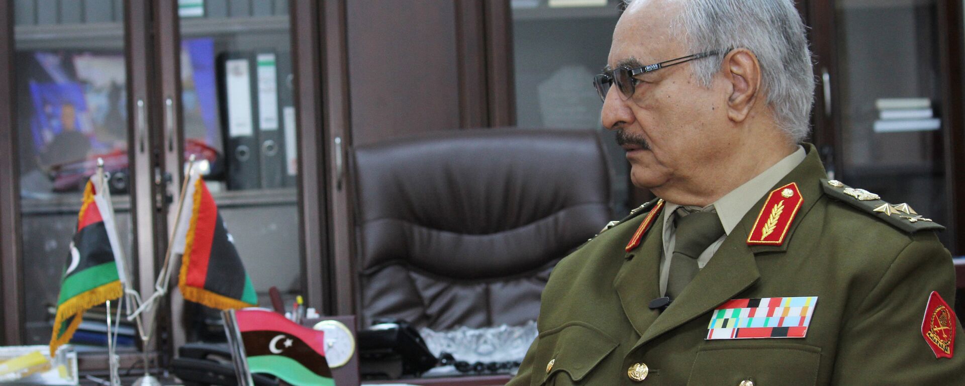 Jalifa Haftar, comandante del Ejército Nacional de Libia - Sputnik Mundo, 1920, 23.09.2021