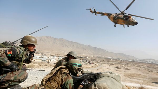 Militares de Afganistán - Sputnik Mundo