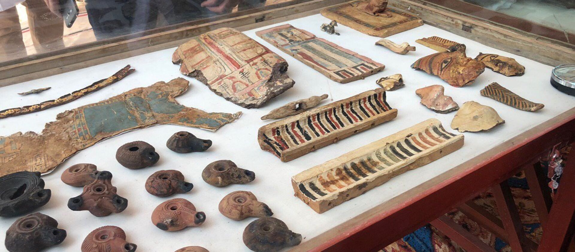 Los hallazgos arqueológicos en una antigua tumba en Egipto (archivo) - Sputnik Mundo, 1920, 19.06.2019