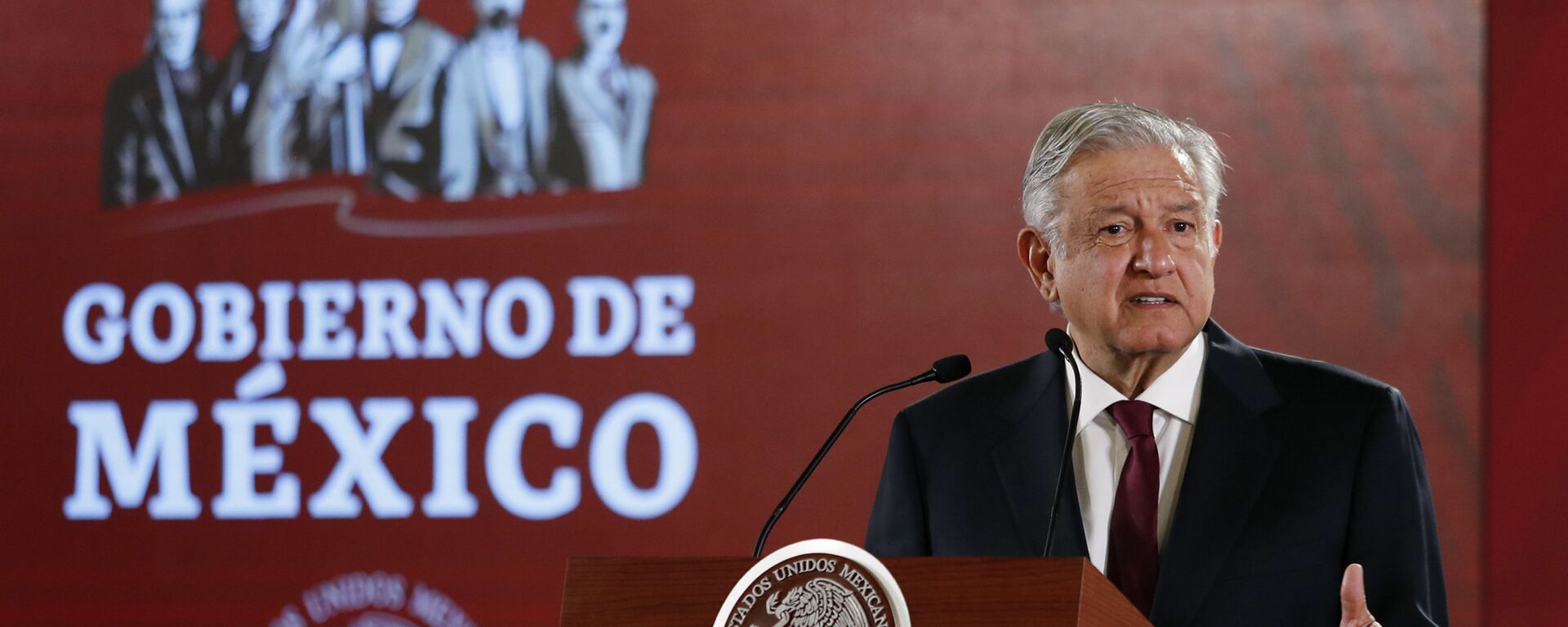 Andrés Manuel López Obrador, presidente de México - Sputnik Mundo, 1920, 19.08.2021