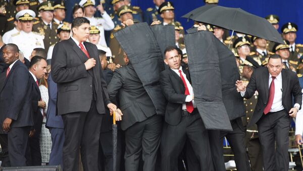 Atentado contra el presidente de Venezuela, Nicolás Maduro (archivo) - Sputnik Mundo