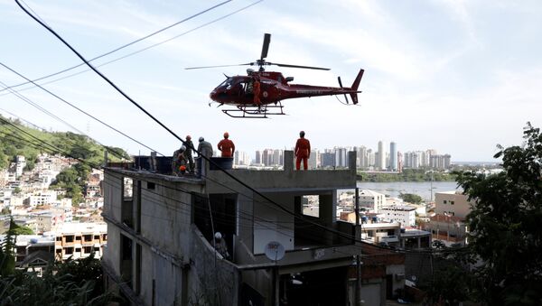 Consecuencias del derrumbe de edificios en Río de Janeiro, Brasil - Sputnik Mundo