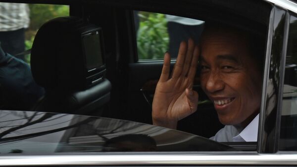 El candidato a la presidencia en Indonesia, Joko Widodo - Sputnik Mundo