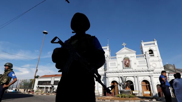 Militares de Sri Lanka en Colombo - Sputnik Mundo