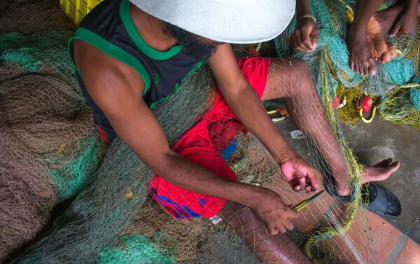 Pobladores de Chuao encontraron en la pesca una forma de sobrellevar la crisis que enfrenta Venezuela - Sputnik Mundo