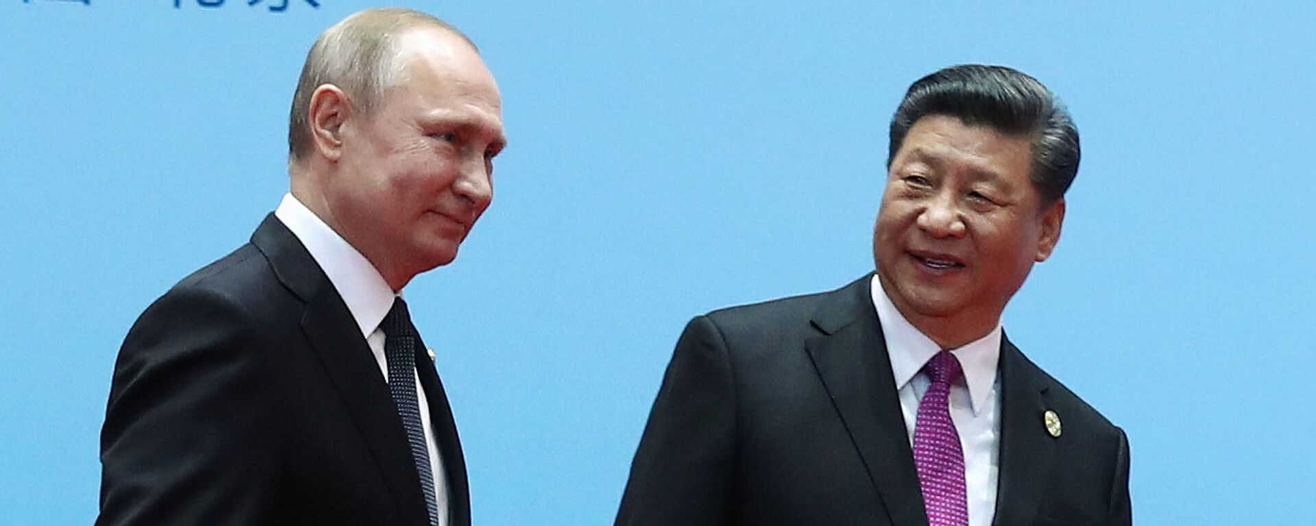 El presidente de Rusia, Vladímir Putin, y el presidente de China, Xi Jinping - Sputnik Mundo, 1920, 03.10.2020