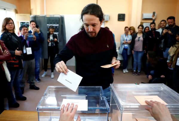 España decide su futuro en las elecciones generales - Sputnik Mundo