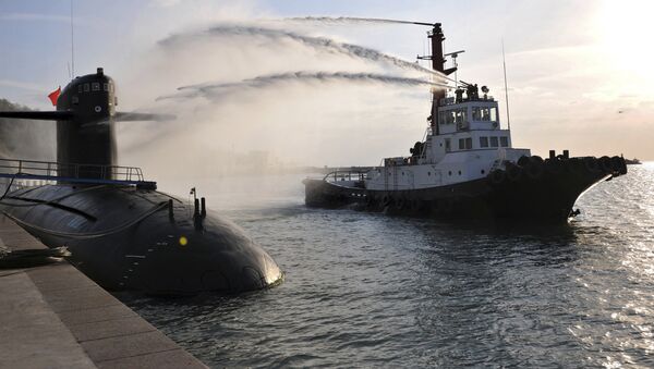Un submarino nuclear chino - Sputnik Mundo