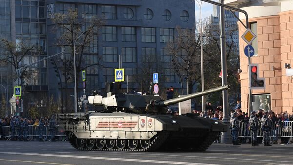 Un tanque T-14 Armata - Sputnik Mundo