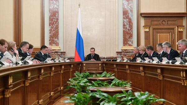 La reunión del Gobierno de Rusia del 7 de mayo de 2019 - Sputnik Mundo