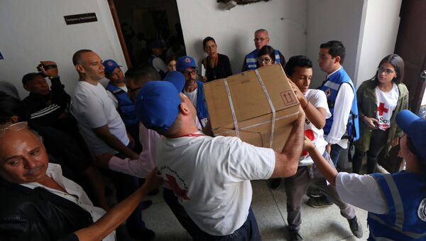 Ayuda humanitaria para Venezuela - Sputnik Mundo