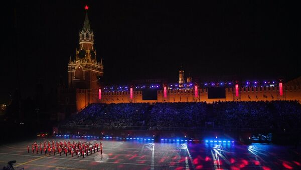 Festival de bandas militares Torre Spasskaya (archivo) - Sputnik Mundo