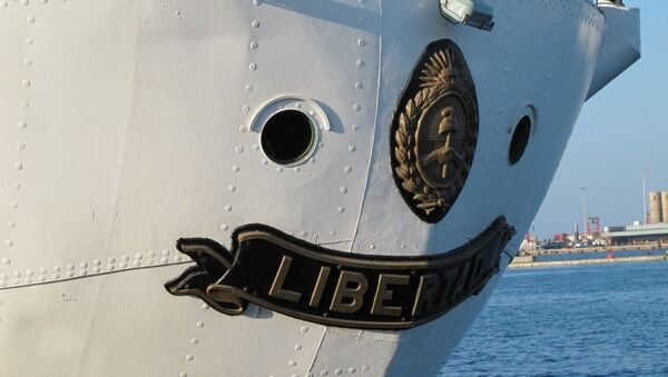 La fragata Libertad, el buque escuela de la Armada Argentina - Sputnik Mundo