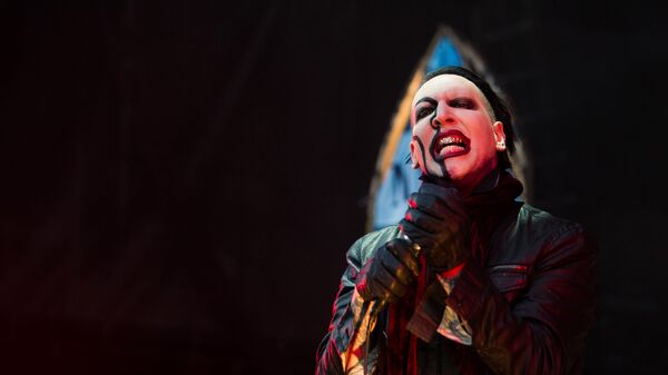 Marilyn Manson, cantante estadounidense - Sputnik Mundo