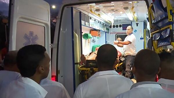 Una ambulancia cubana, referencial - Sputnik Mundo