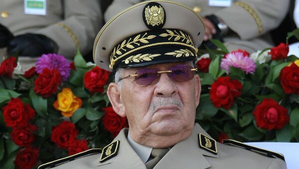 Ahmed Gaid Salah,  jefe del Estado Mayor del Ejército de Argelia - Sputnik Mundo