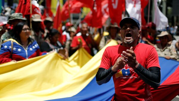 Seguidores de Nicolás Maduro - Sputnik Mundo