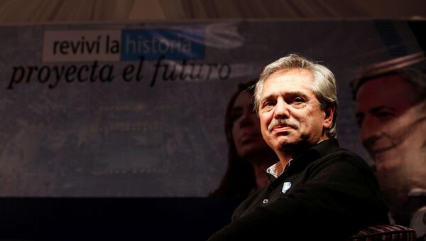 El exjefe de gabinete argentino Alberto Fernández, precandidato a la presidencia - Sputnik Mundo