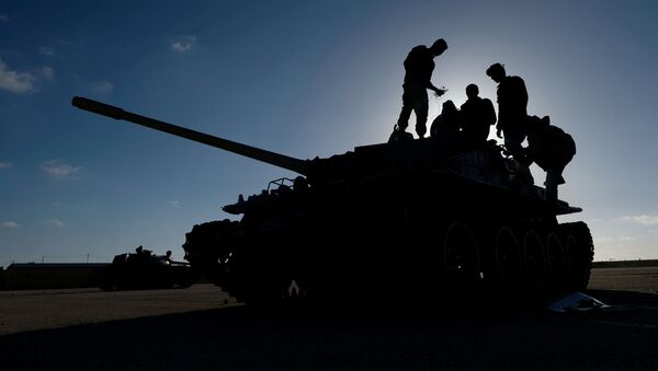 Los soldados en Libia - Sputnik Mundo